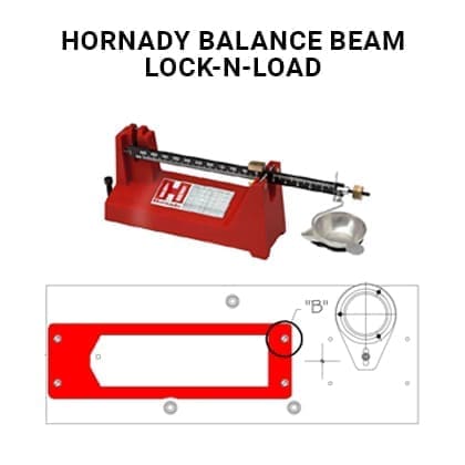 Adapter Kit: Hornady Lock-N-Load Balance Beam